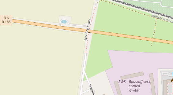 Monteurzimmer auf Satellitenbild