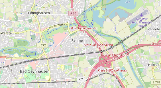 Monteurzimmer auf Karte