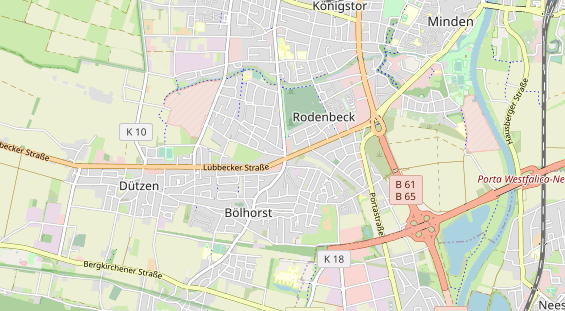 Monteurzimmer auf Karte