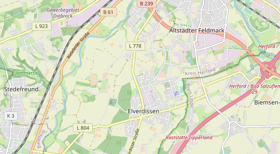 Monteurzimmer auf Karte