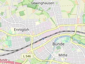 Monteurzimmer auf Karte
