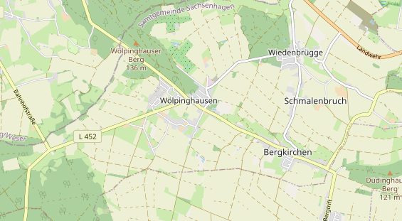 Monteurzimmer auf Karte