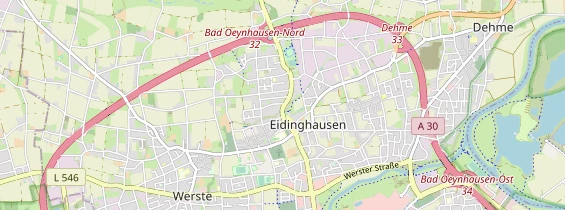 Monteurzimmer auf Karte