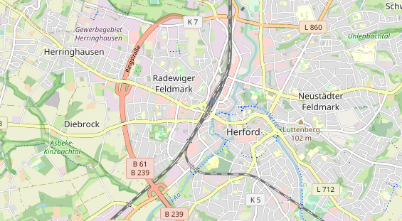 Monteurzimmer auf Karte