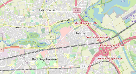 Monteurzimmer auf Karte