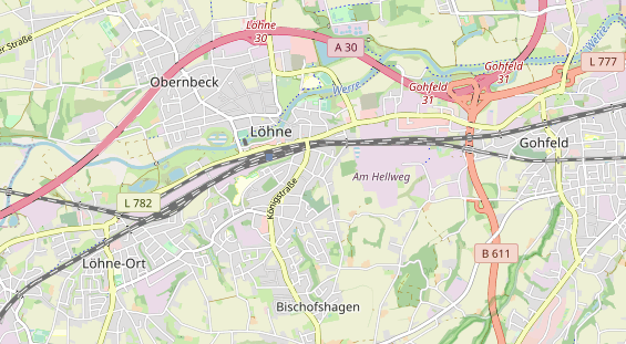 Monteurzimmer auf Karte