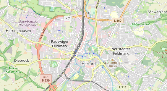 Monteurzimmer auf Karte