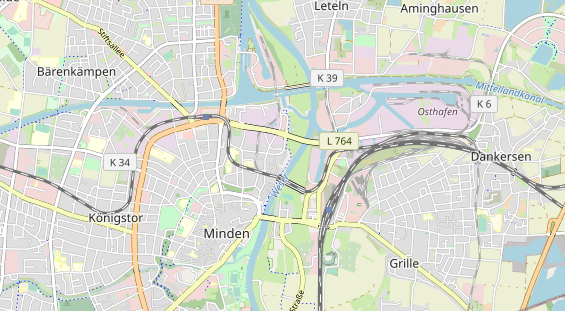 Monteurzimmer auf Karte