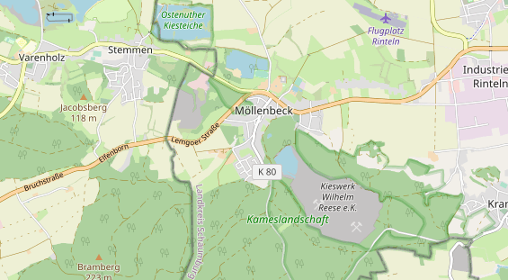 Monteurzimmer auf Karte