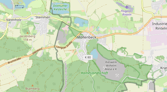 Monteurzimmer auf Karte