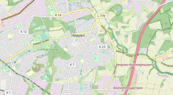 Monteurzimmer auf Karte