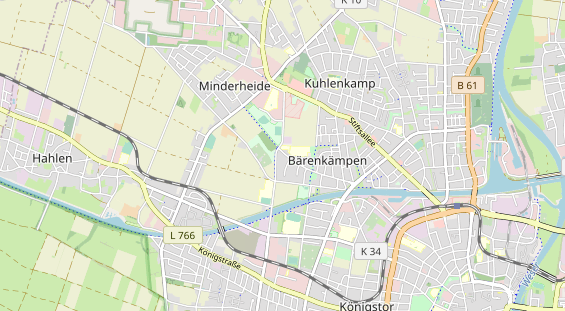 Monteurzimmer auf Karte