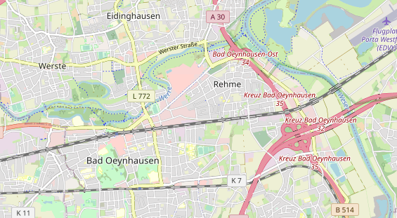 Monteurzimmer auf Karte