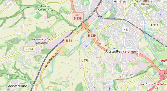 Monteurzimmer auf Karte