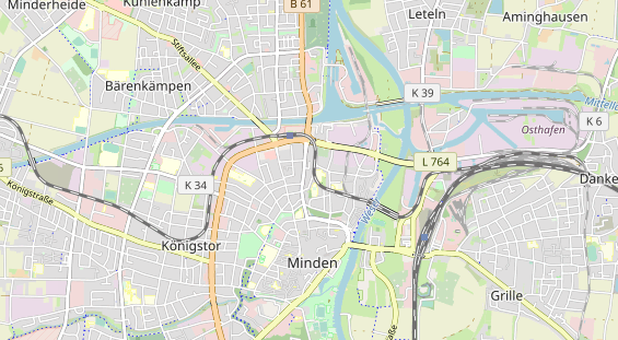 Monteurzimmer auf Karte