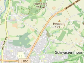 Monteurzimmer auf Karte