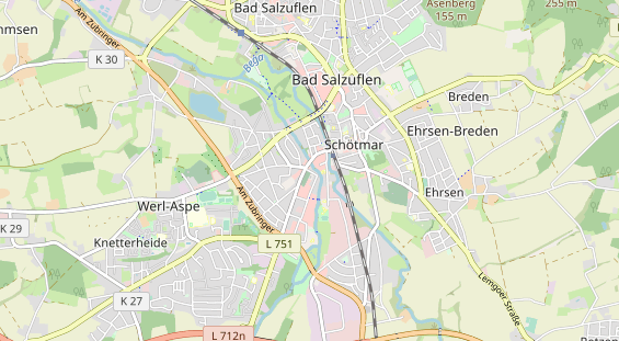 Monteurzimmer auf Karte