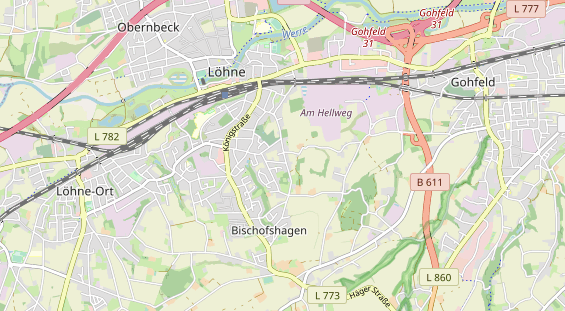 Monteurzimmer auf Karte