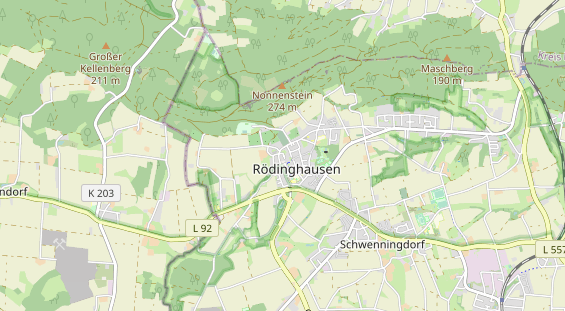 Monteurzimmer auf Karte