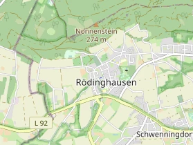 Monteurzimmer auf Karte