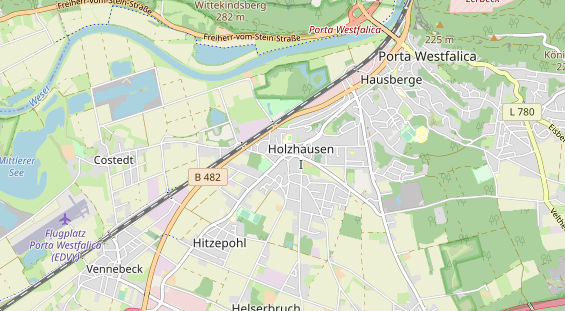 Monteurzimmer auf Karte