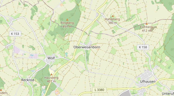 Monteurzimmer auf Karte