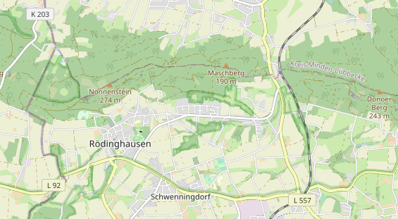 Monteurzimmer auf Karte