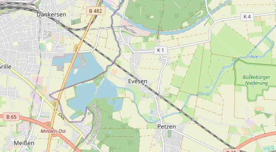 Monteurzimmer auf Karte