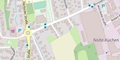 Monteurzimmer auf Satellitenbild