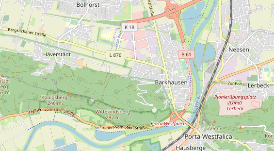 Monteurzimmer auf Karte