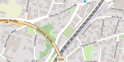 Monteurzimmer auf Satellitenbild