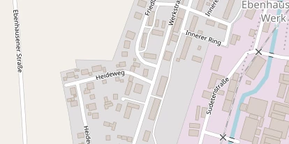 Monteurzimmer auf Satellitenbild