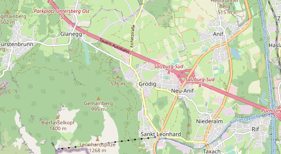 Monteurzimmer auf Karte