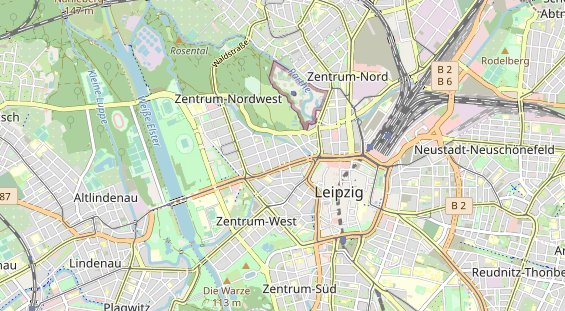 Monteurzimmer auf Karte