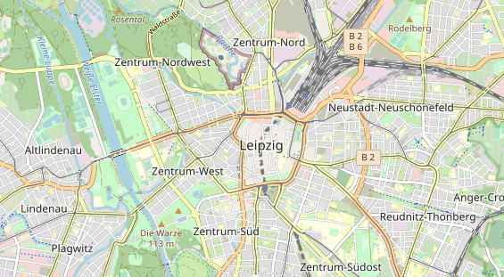 Monteurzimmer auf Karte