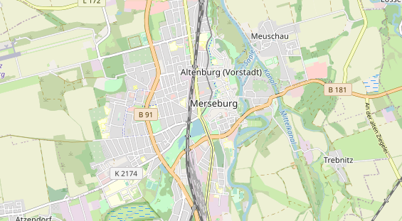 Monteurzimmer auf Karte