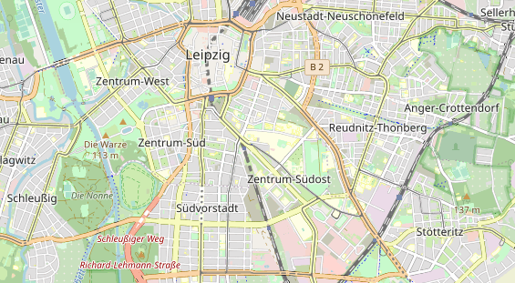 Monteurzimmer auf Karte