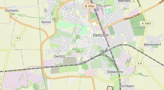 Monteurzimmer auf Karte