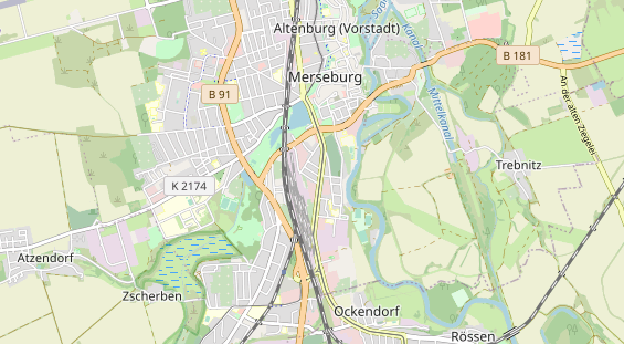 Monteurzimmer auf Karte