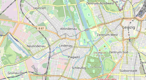 Monteurzimmer auf Karte