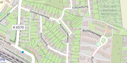 Monteurzimmer auf Satellitenbild