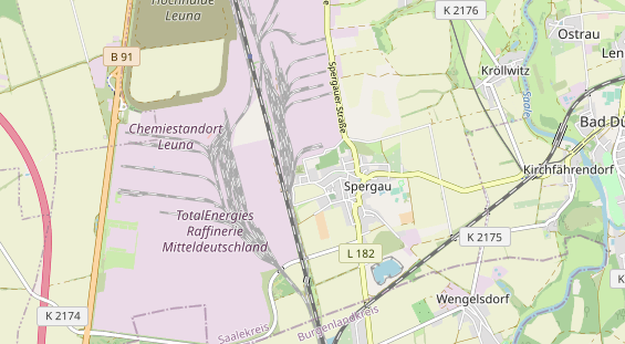 Monteurzimmer auf Karte