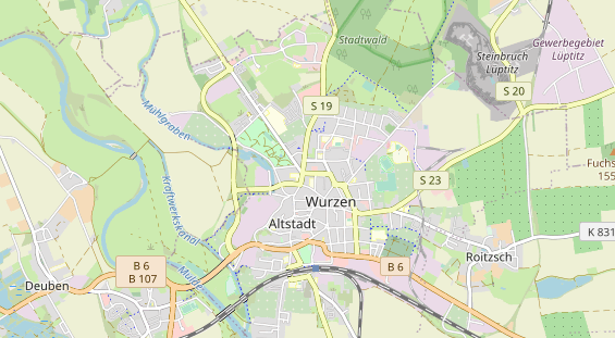 Monteurzimmer auf Karte