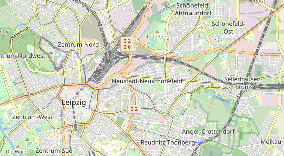 Monteurzimmer auf Karte