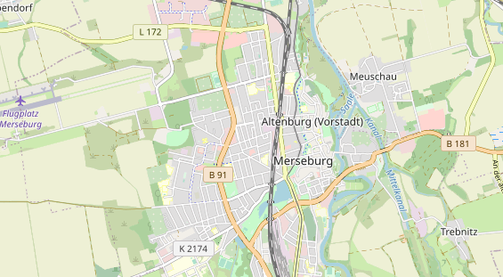 Monteurzimmer auf Karte