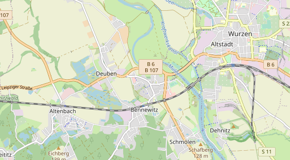 Monteurzimmer auf Karte