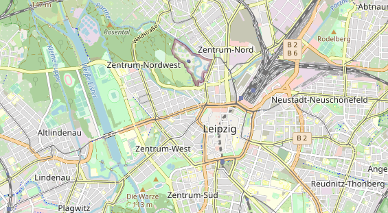 Monteurzimmer auf Karte