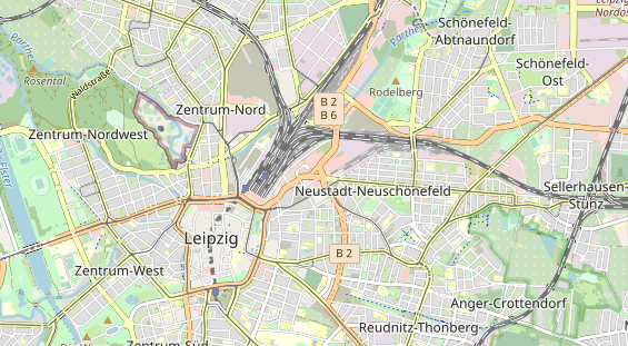 Monteurzimmer auf Karte