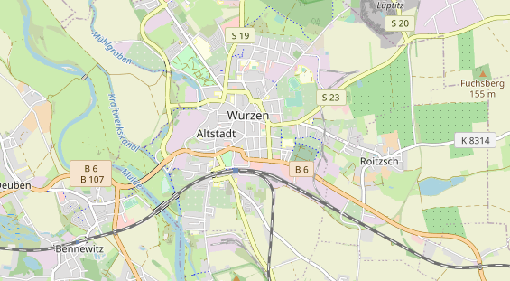 Monteurzimmer auf Karte