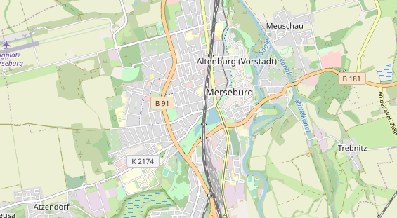 Monteurzimmer auf Karte